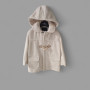 CAPPOTTO SPIGA CON CAPPUCCIO