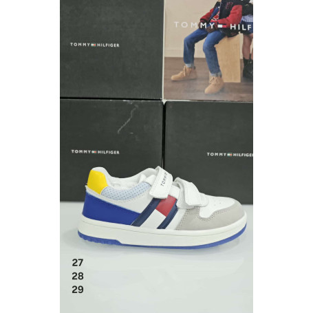 SNEAKER BASSA CON STRAPPO TOMMY