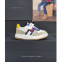 SNEAKER BASSA LACCI E STRAPPO TOMMY