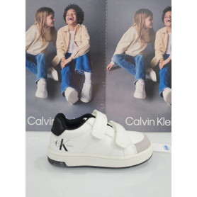 SNEAKER BASSA CON STRAPPO CALVIN