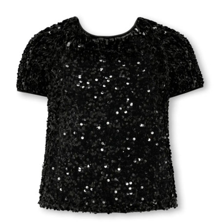 T-SHIRT PAIETTATA ONLY RAGAZZA