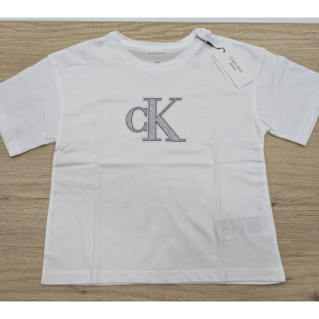 T-SHIRT IN COTONE CALVIN KLEIN 8/16A