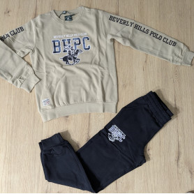 TUTA GIROCOLLO FELPATA BEVERLY HILLS