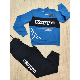 TUTA GIROCOLLO FELPATA KAPPA 8/16A