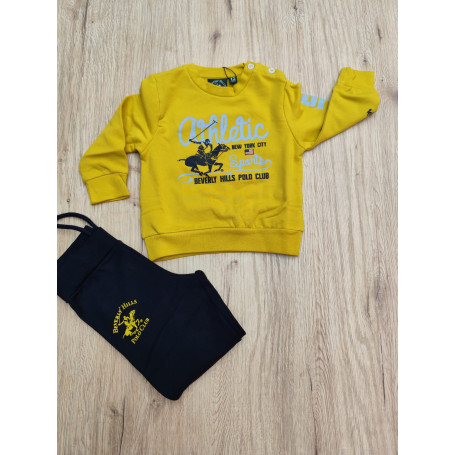 TUTA GIROCOLLO FELPATA BEVERLY HILLS