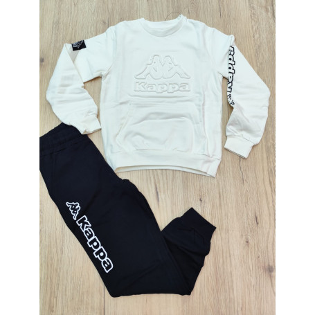 TUTA GIROCOLLO FELPATA KAPPA