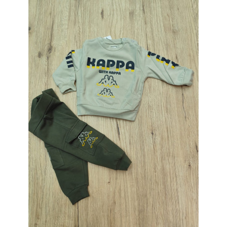 TUTA GIROCOLLO FELPATA KAPPA