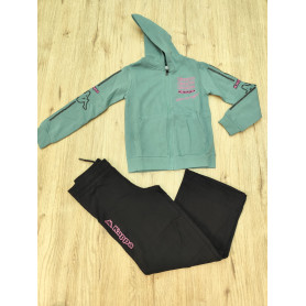 TUTA CON ZIP E CAPPUCCIO 8/14A