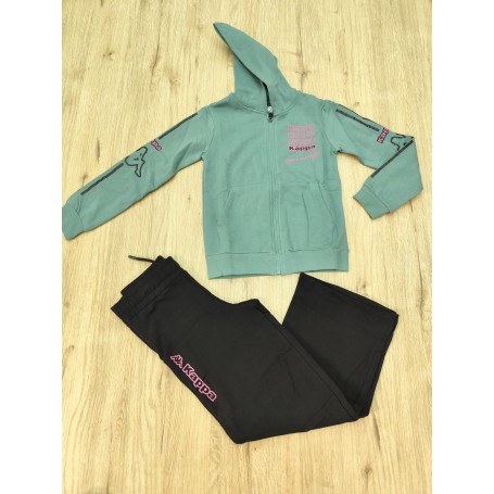 TUTA CON ZIP E CAPPUCCIO 8/14A