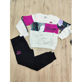 TUTA GIROCOLLO FELPATA 8/16A