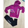 TUTA CON CAPPUCCIO FELPATA 8/14A