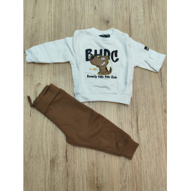 TUTA GIROCOLLO FELPATA 12/30M