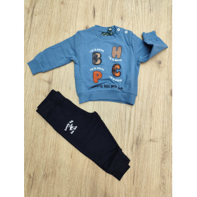 TUTA GIROCOLLO FELPATA 12/30M