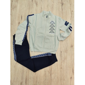 TUTA CON ZIP FELPATA KAPPA 8/16A