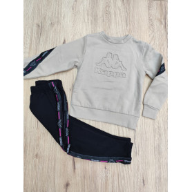 TUTA GIROCOLLO FELPATA KAPPA 3/7A