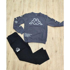 TUTA GIROCOLLO RAGAZZO FELPATA