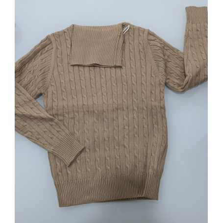 MAGLIONCINO CON COLLO A COSTINE 4/14A