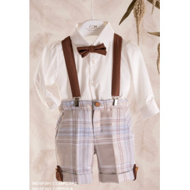 COMPLETO ELEGANTE CON BRETELLE