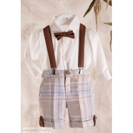 COMPLETO ELEGANTE CON BRETELLE