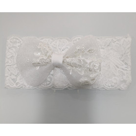 FASCIA CON FIOCCO ABBINATA