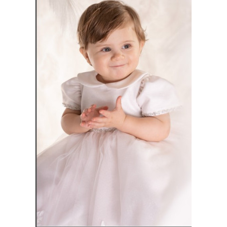 ABITO ELEGANTE CON CINTURA BRILLANTINATA