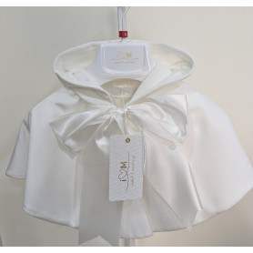 MANTELLA ELEGANTE CON CAPPUCCIO