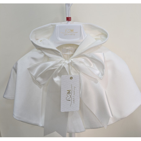 MANTELLA ELEGANTE CON CAPPUCCIO