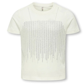 T-SHIRT CON BRILLANTINI ONLY 8/14A