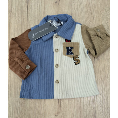 CAMICIA IN VELLUTO JECKERSON NEONATO