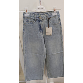 PANTALONE JEANS RAGAZZA LARGO MANILA