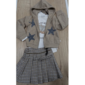 FELPA CON ZIP E CAPPUCCIO TO BE TOO