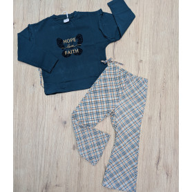 COMPLETO DUE PEZZI ATIVO 4/12 ANNI