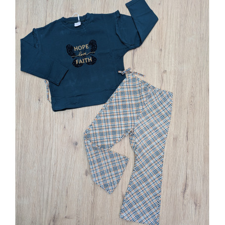 COMPLETO DUE PEZZI ATIVO 4/12 ANNI