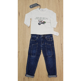 JEANS CON TOPPA JECKERSON 2/7A
