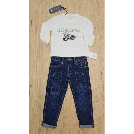 JEANS CON TOPPA JECKERSON 2/7A