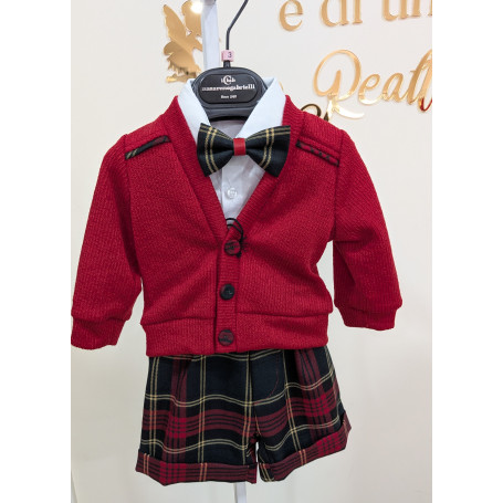 COMPLETO CON BRETELLE 3/9 MESI