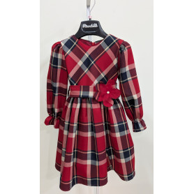 VESTITINO SCOZZESE BIMBA 3/7A