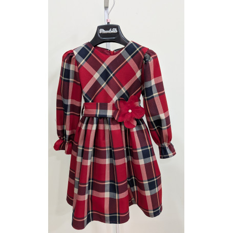 VESTITINO SCOZZESE BIMBA 3/7A