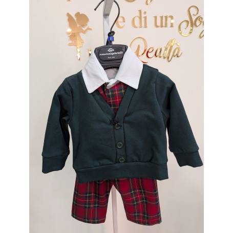 COMPLETO SCOZZESE NEONATO