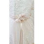 ABITO BATTESIMALE CON PIZZO