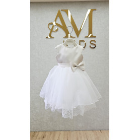 ABITO BATTESIMALE CON FIOCCO