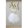 ABITO BATTESIMALE CON FIOCCO