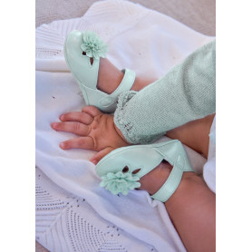 SCARPA BALLERINA CON FIORE