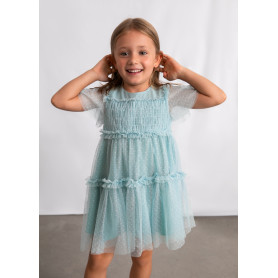 VESTITO TULLE PLUMETIS MAYORAL