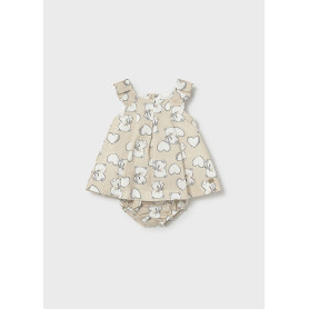 VESTITO IN LINO STAMPATO MAYORAL
