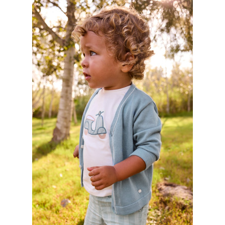 CARDIGAN TRICOT SCOLLO A V MAYORAL