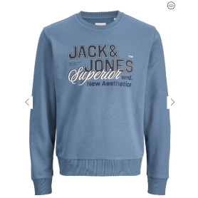 FELPA GIROCOLLO FELPATA JACK&JONAS