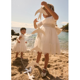 ABITO TULLE RICAMATO ABEL&LULA