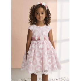 VESTITO ORGANZA BORDATO ABEL&LULA