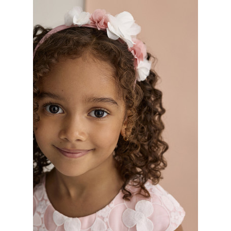 CERCHIETTO ORGANZA FIORE